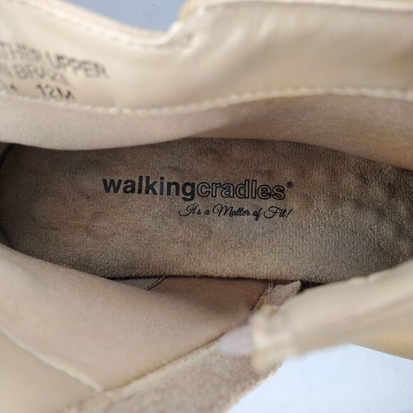 WALKING CRADLES LEWIS LIGHT TAUPE MATTE NUBUCK Women's Size 12M - Picture 10 of 13